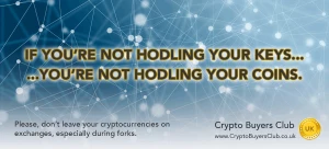 You don't own your coins if you don't own your keys