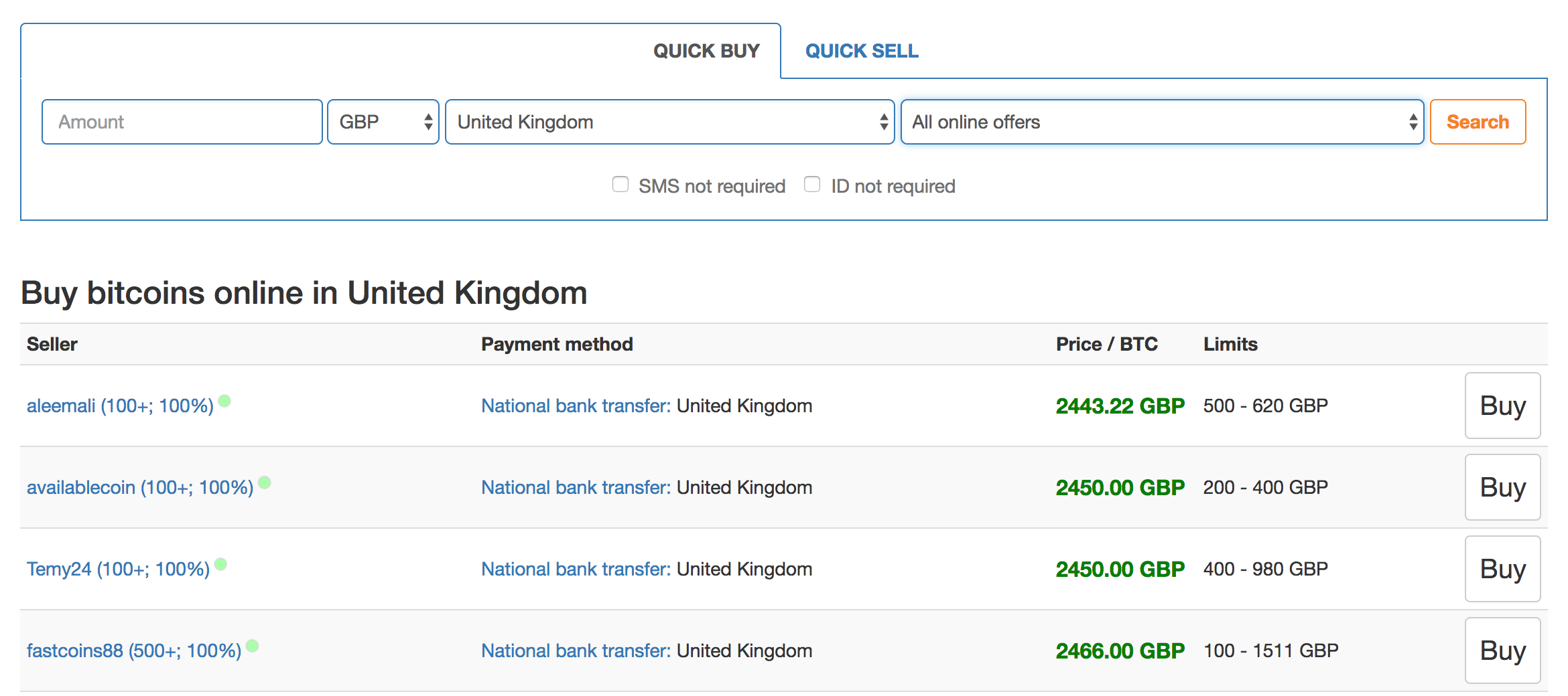 Buying BTC in the UK with LocalBitcoins
