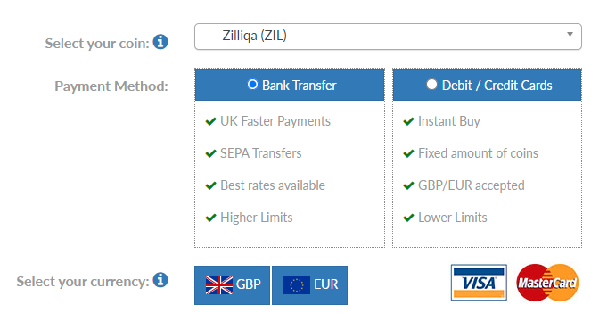 How to buy Zilliqa ZIL UK