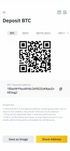 Binance Deposit