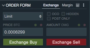 Bitfinex OMG