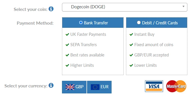 Buy Dogecoin UK