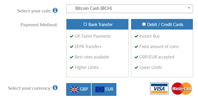 How to buy Bitcoin Cash UK