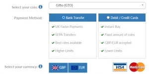 How to buy Gifto (GTO) in the UK