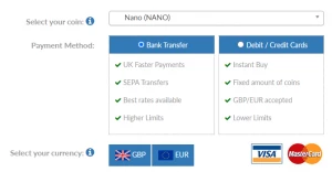 How to buy NANO UK