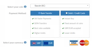 How to buy Siacoin in the UK