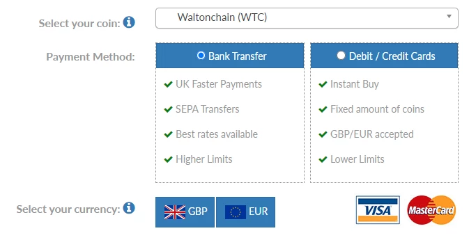 How to buy Waltonchain UK