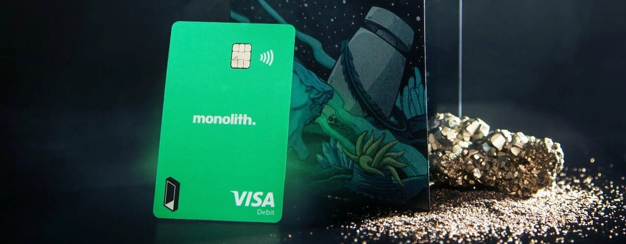 Bitcoin Debit Card Monolith