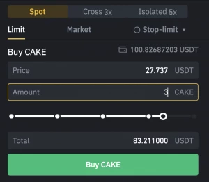 buy PancakeSwap Binance