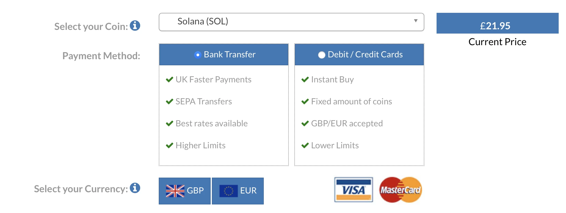 buy solona on bcbitcoin