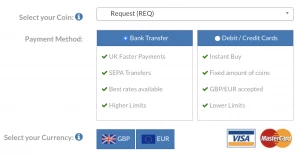 REQ BC Bitcoin on UK