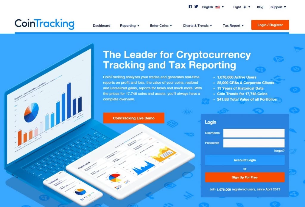CoinTracking UK Crypto Tax